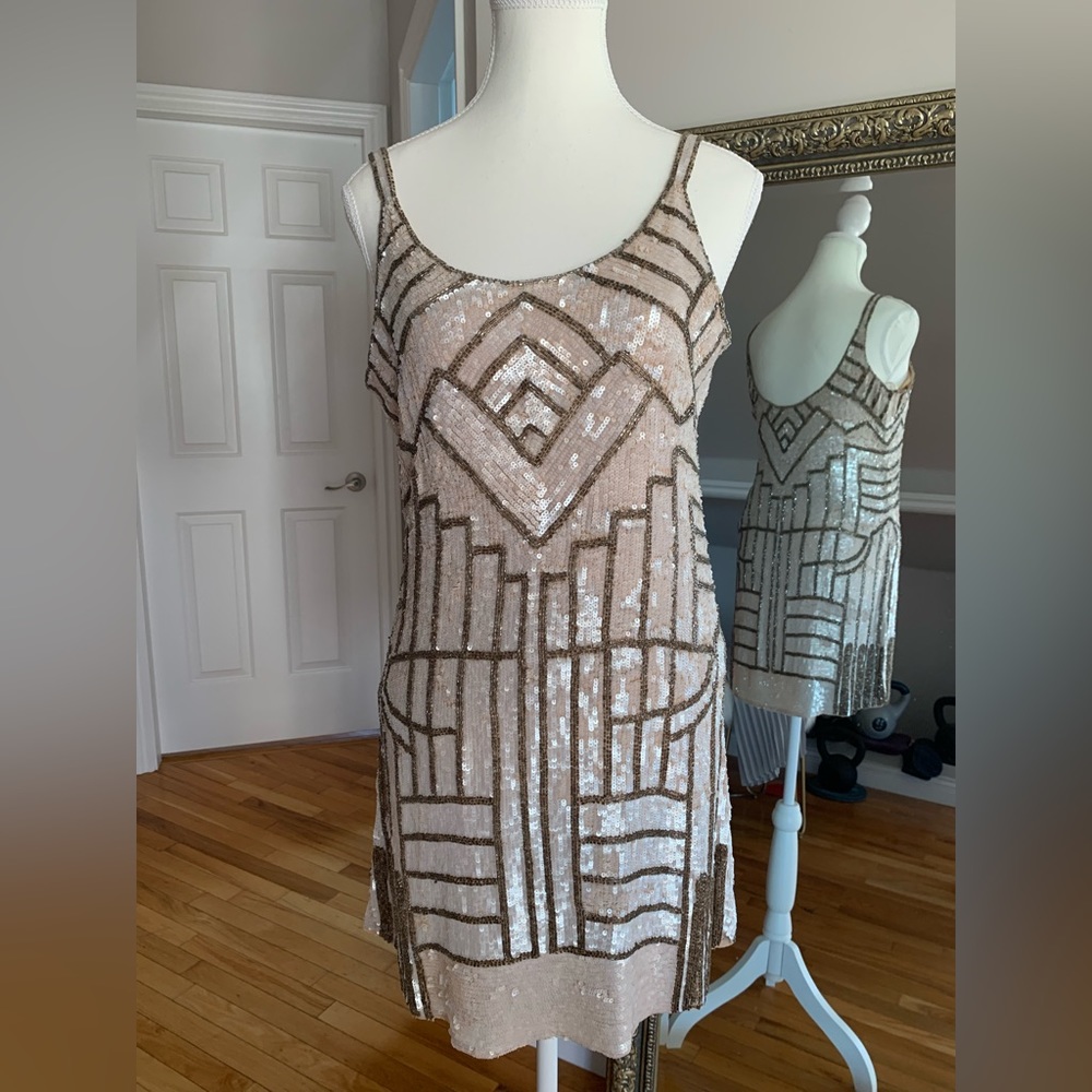 Mini sequin dress
